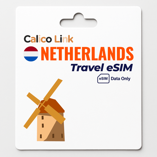 eSIM voyage Pays-Bas