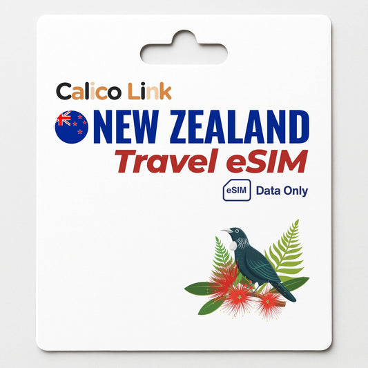 eSIM de voyage Nouvelle-Zélande
