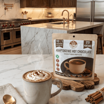Chocolat chaud adaptogène