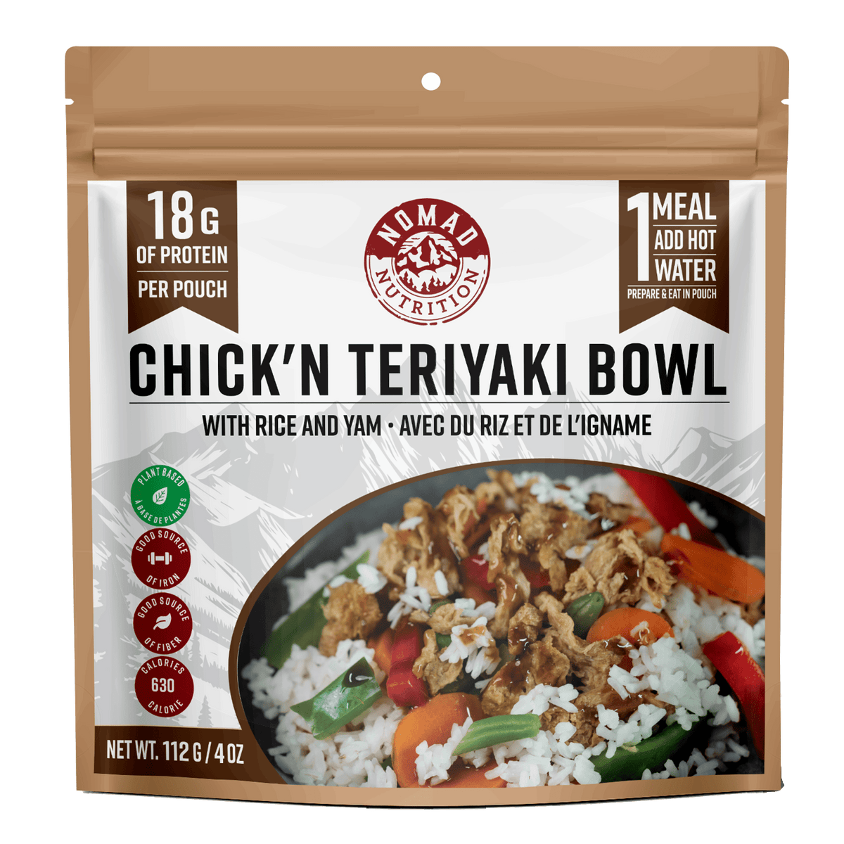 Bol de poulet Teriyaki