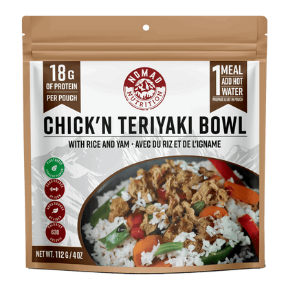 Bol de poulet Teriyaki