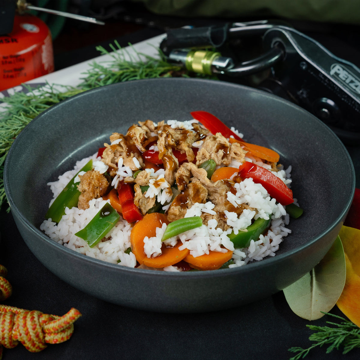 Bol de poulet Teriyaki