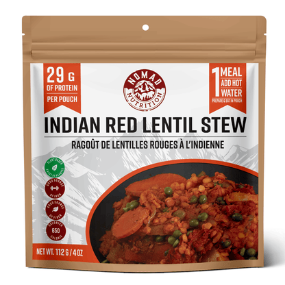 Ragoût de lentilles corail à l'indienne