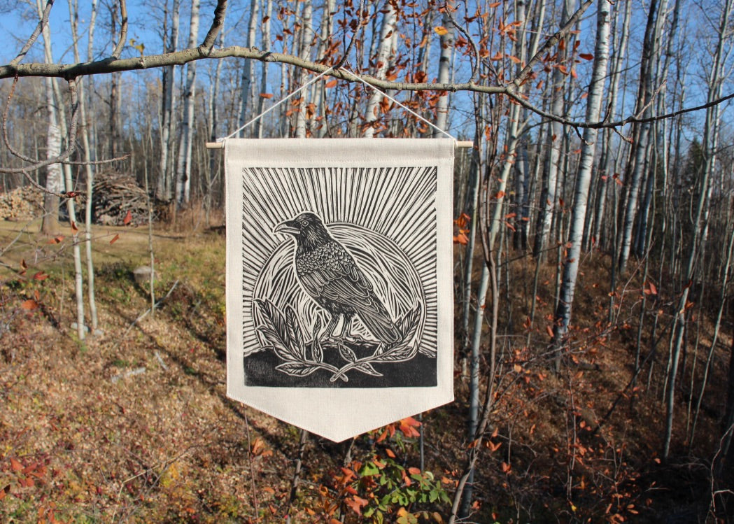 Wall Hanging: 'Raven'
