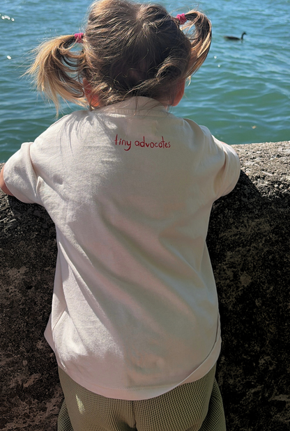 The Bird Tee - PETAL PINK