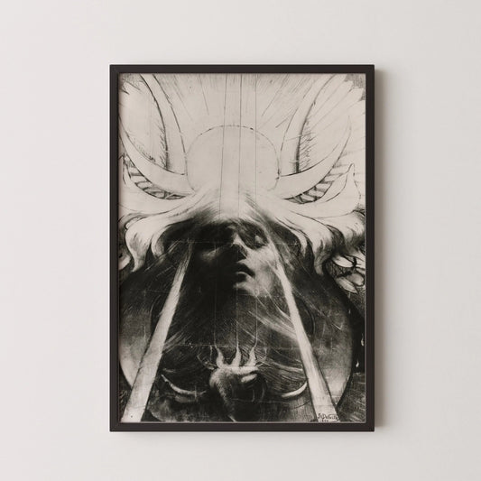 Jean Delville Parsifal Giclee Print: Symbolist Fine Art, Framed or Unframed