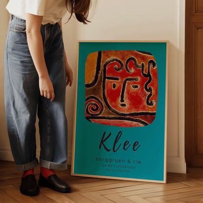 Paul Klee 'Hot Blooded Girl' Exhibition Giclee Print