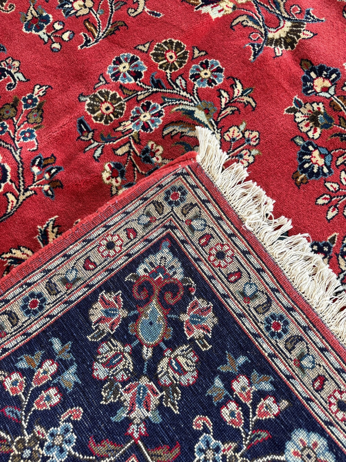 Persian Sarouk Rug | 6' 11" x 9' 10"