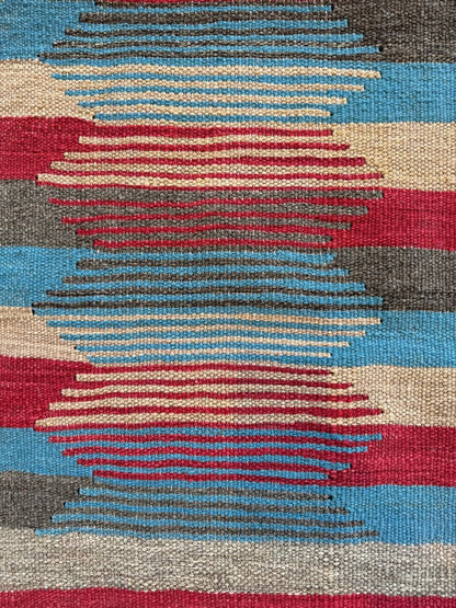 Persian Shiraz Kilim Rug | 3' x 4' 6"
