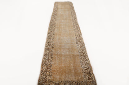 Persian Tabriz Runner Rug | 2' 9" x 14' 1"