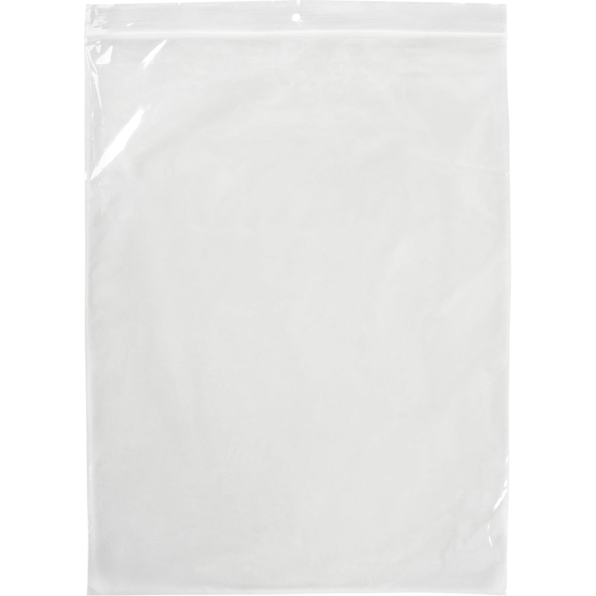 Poly Bags, Reclosable, 12" x 9", 4 mils