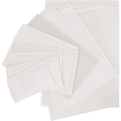 Enveloppe à bulles, papier blanc, 10,16 cm (l) x 20,32 cm (L)