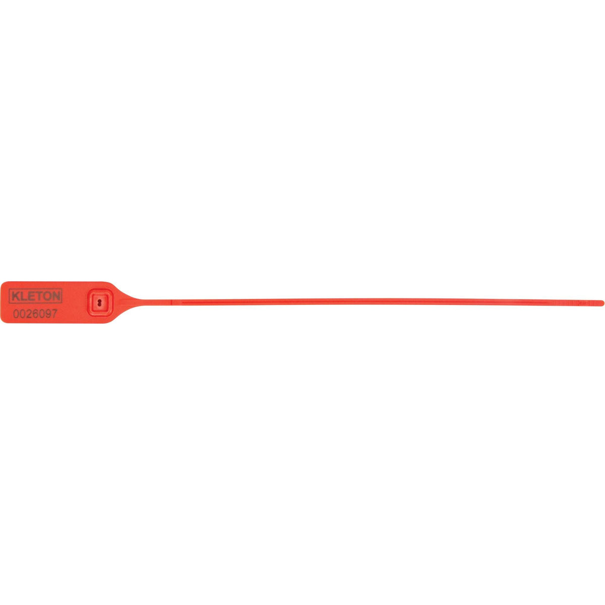 Heavy-Duty Security Seal, 13", Plastic, Pull-Up Seal