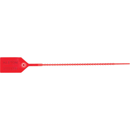 Standard-Duty Security Seal, 9", Plastic, Plastic Seal
