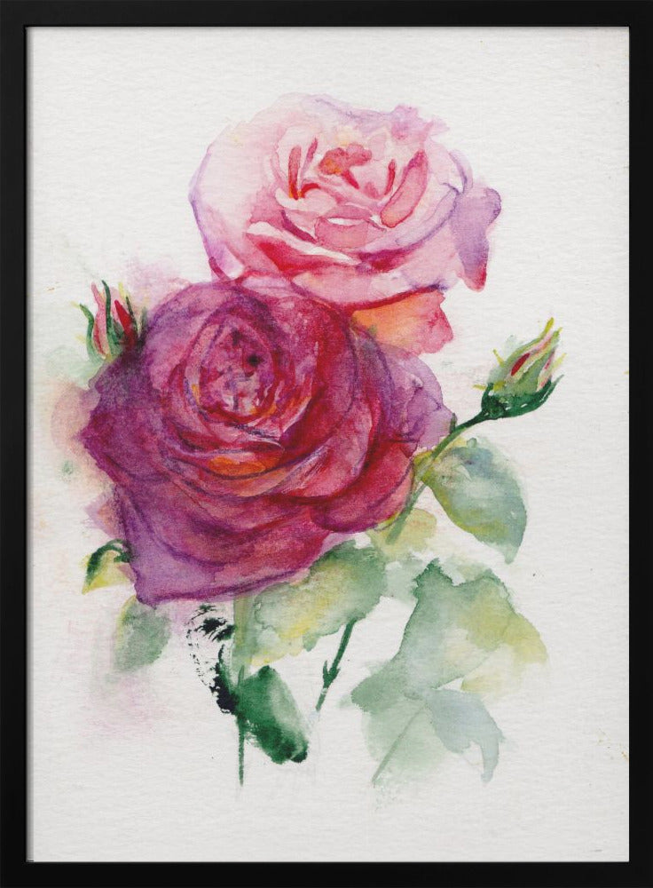 Art mural Rose juin