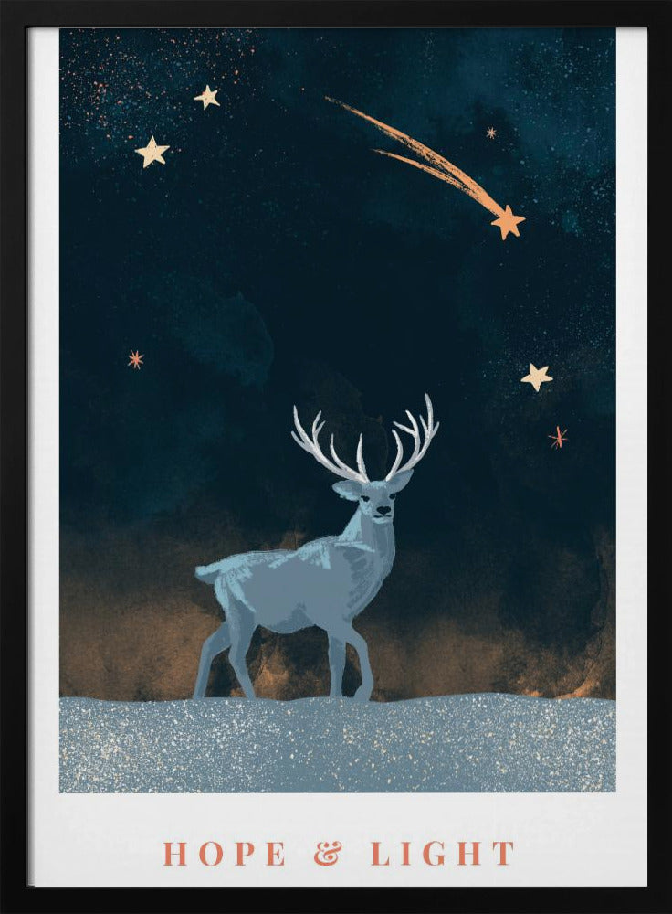 Décoration murale « Hope & Light », imprimée sur toile