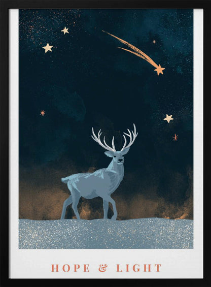 Décoration murale « Hope & Light », imprimée sur toile