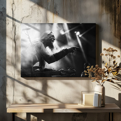 Voici à quoi tu ressembles, gamin - Impression sur toile musicale en poster