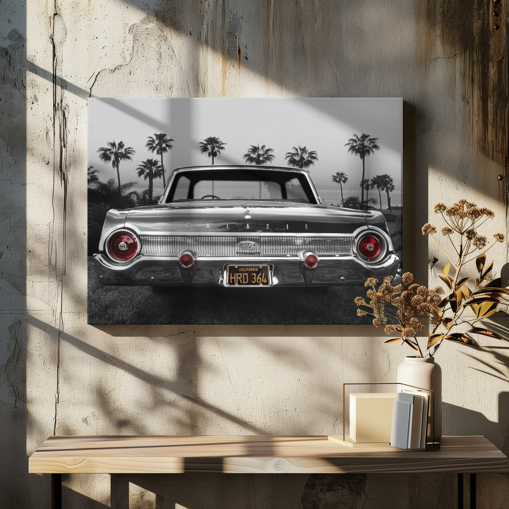 Décoration murale Ford Galaxie 500XL sur toile