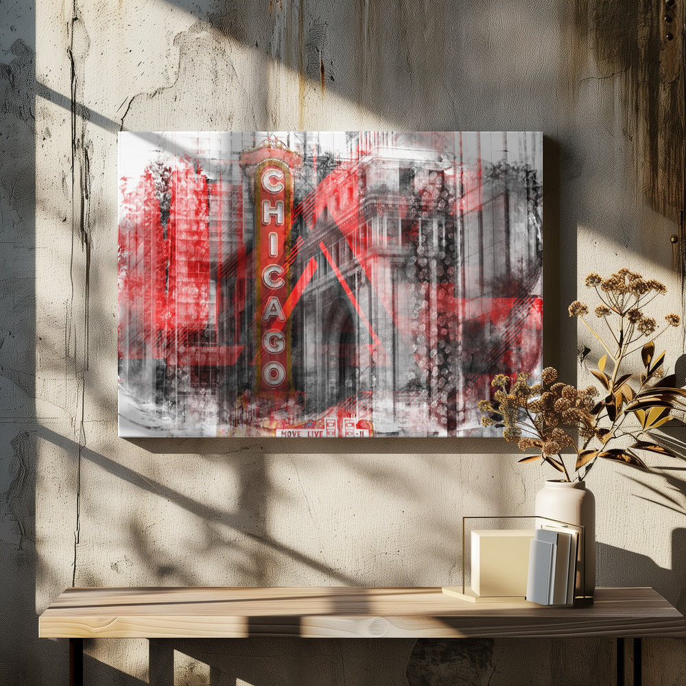Décoration murale Chicago | Mélange géométrique n° 4