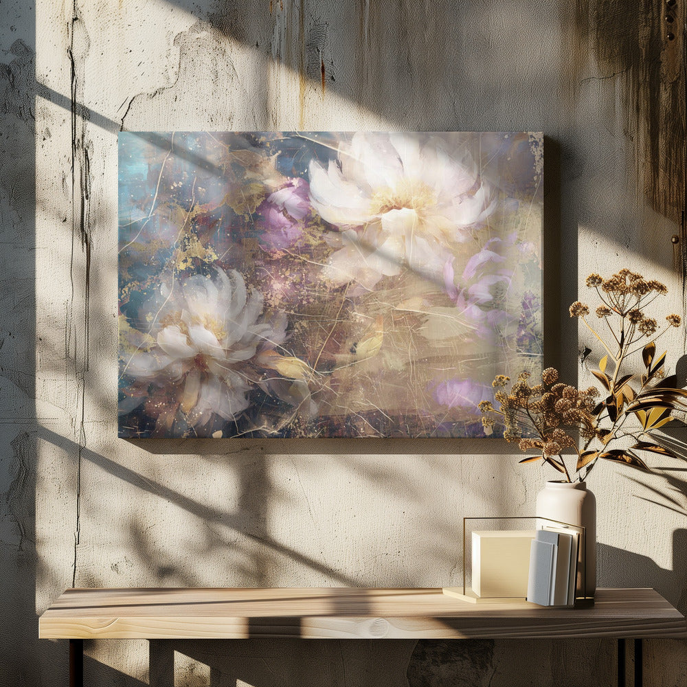 Art mural Fleur Art floral Illustration Art mural 002