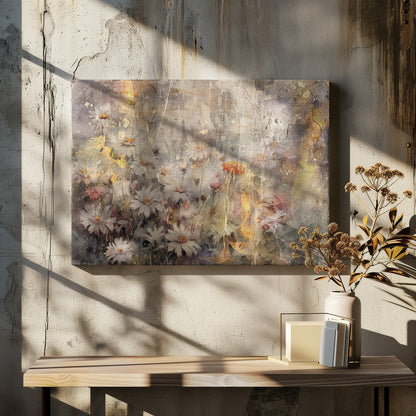 Art mural Fleur Art floral Illustration Décoration murale 010