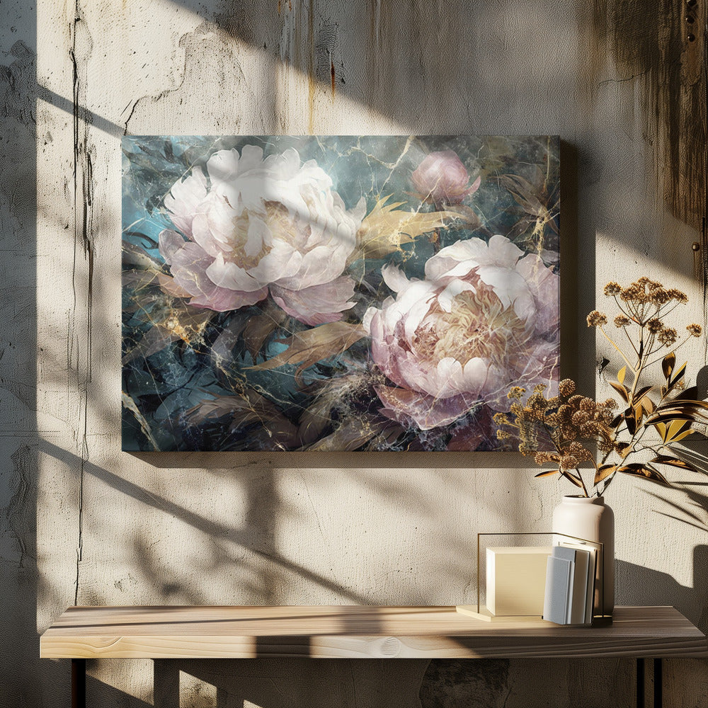 Décoration murale Fleur Art floral Illustration Déco murale 014