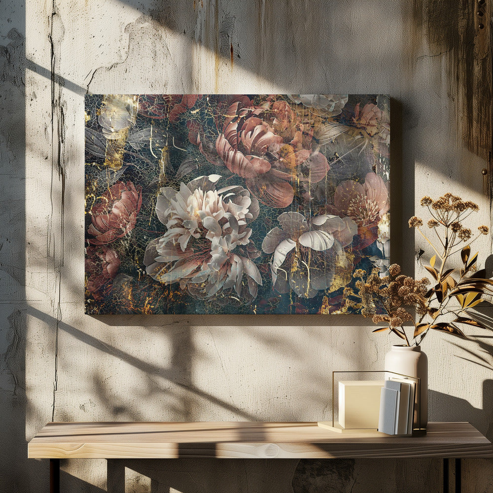 Décoration murale Fleur Art floral Illustration Décoration murale 068