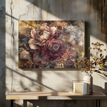 Décoration murale Fleur Art floral Illustration murale 096