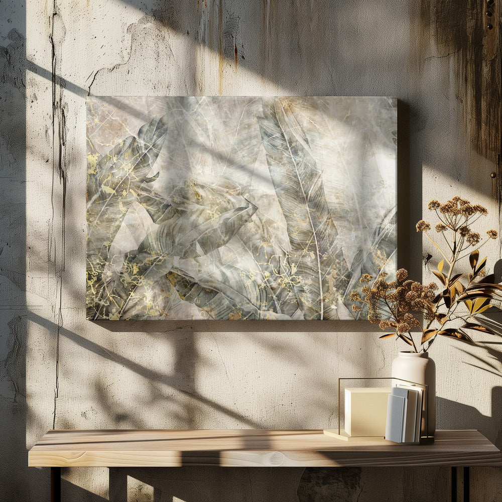 Décoration murale Jungle Feuilles Art Illustration Art mural 10