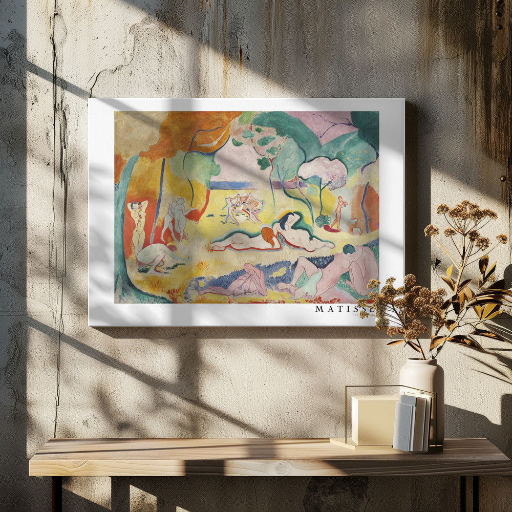 Décoration murale La Joie De Vivre, Avec bordure