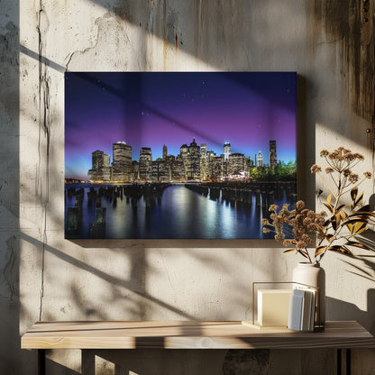 Art muralNew York Skyline