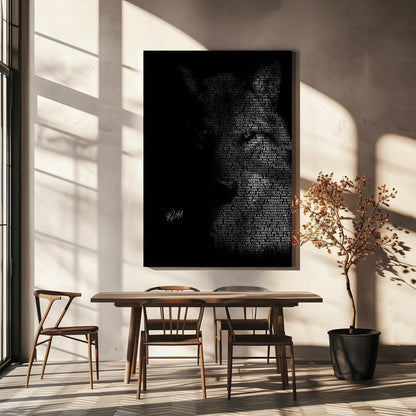 Décoration murale Loup