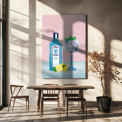 Décoration murale Cocktail au gin