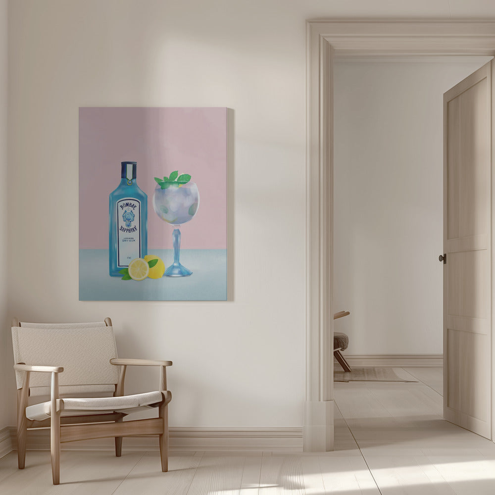 Décoration murale Cocktail au gin