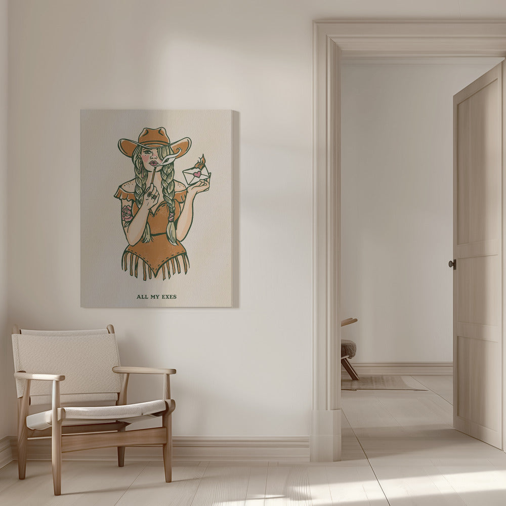 Décoration murale Tous mes ex 2