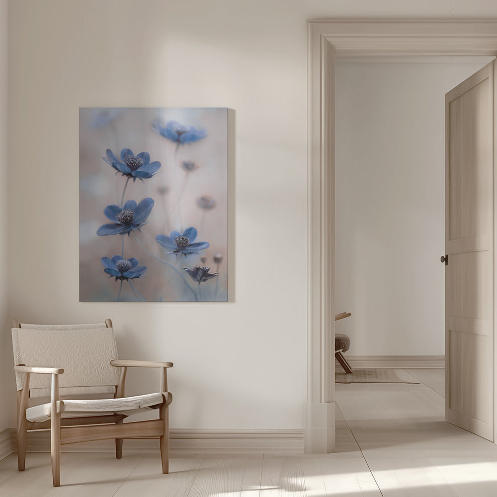 Art mural Cosmos bleu