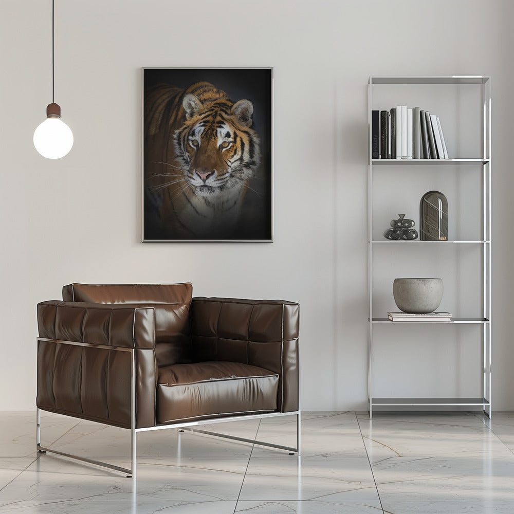 Décoration murale Portrait d'un tigre de Sibérie