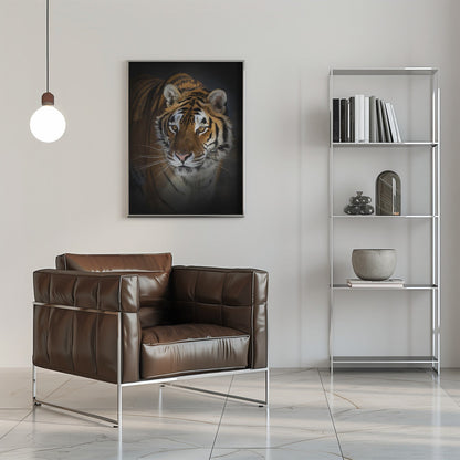 Décoration murale Portrait d'un tigre de Sibérie