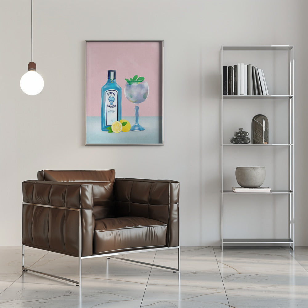 Décoration murale Cocktail au gin