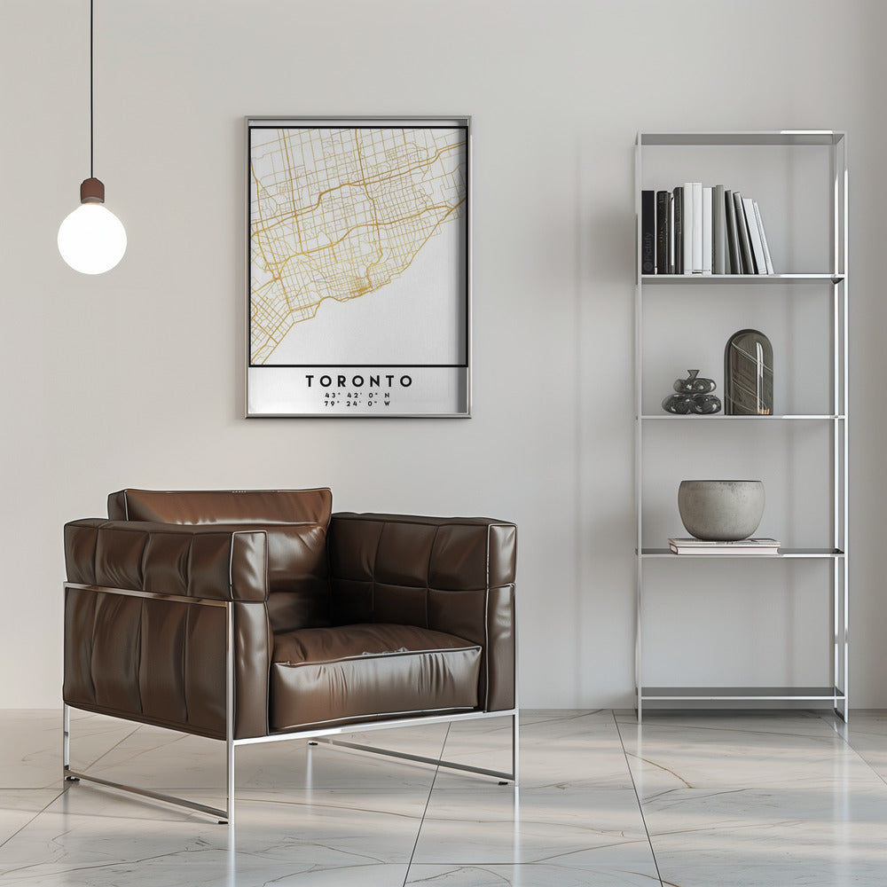Décoration murale 1 Cartes 16 Toiles