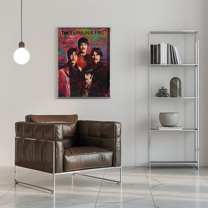 Décor mural Les Quatre Fantastiques