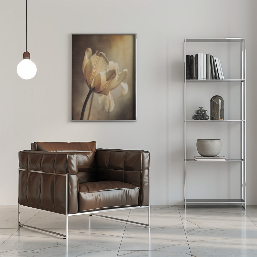 Art mural Tulipe pastel
