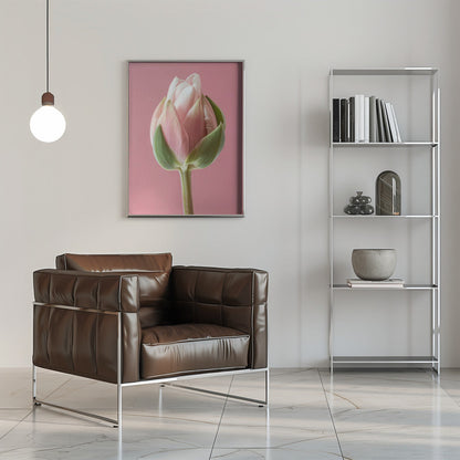 Décoration murale Tulipe Rose