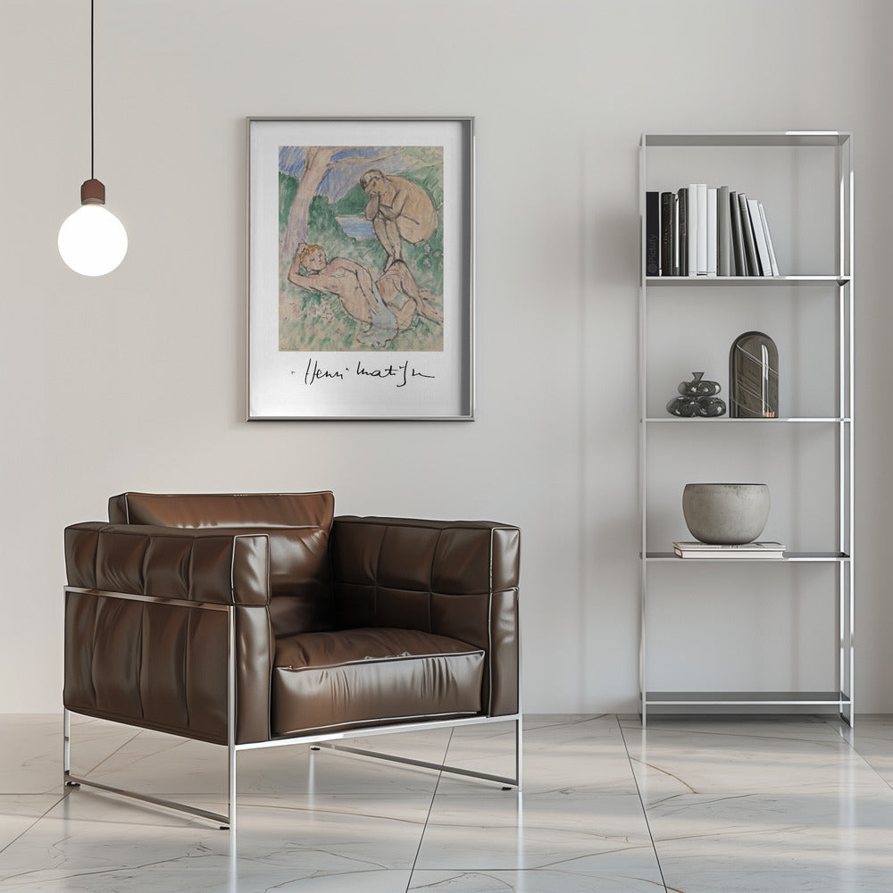 Wall art Baigneurs
