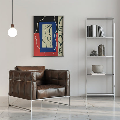 Décoration murale Verve 1937, Couverture de Verve