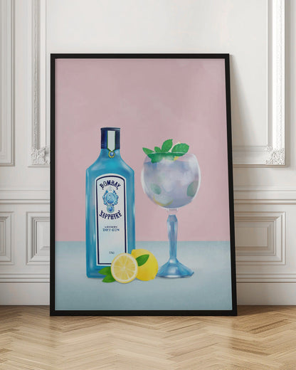 Décoration murale Cocktail au gin