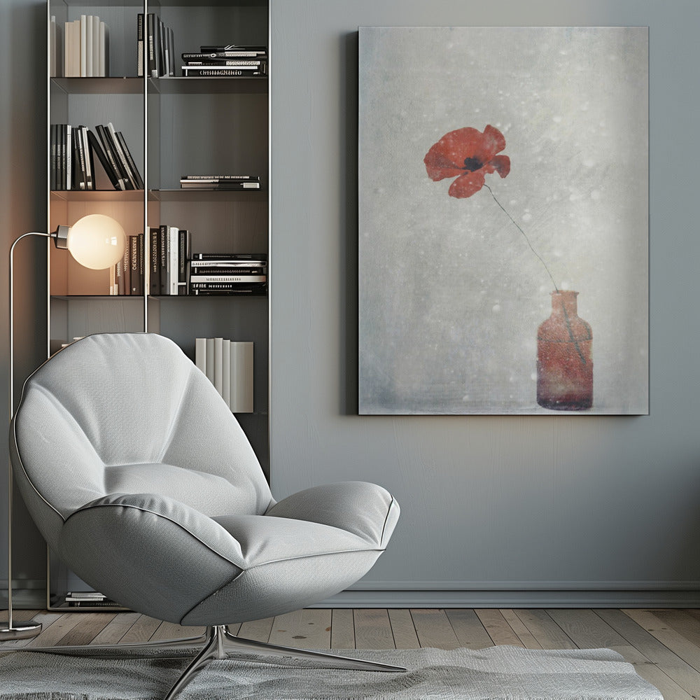 Décoration murale Coquelicot d'hiver