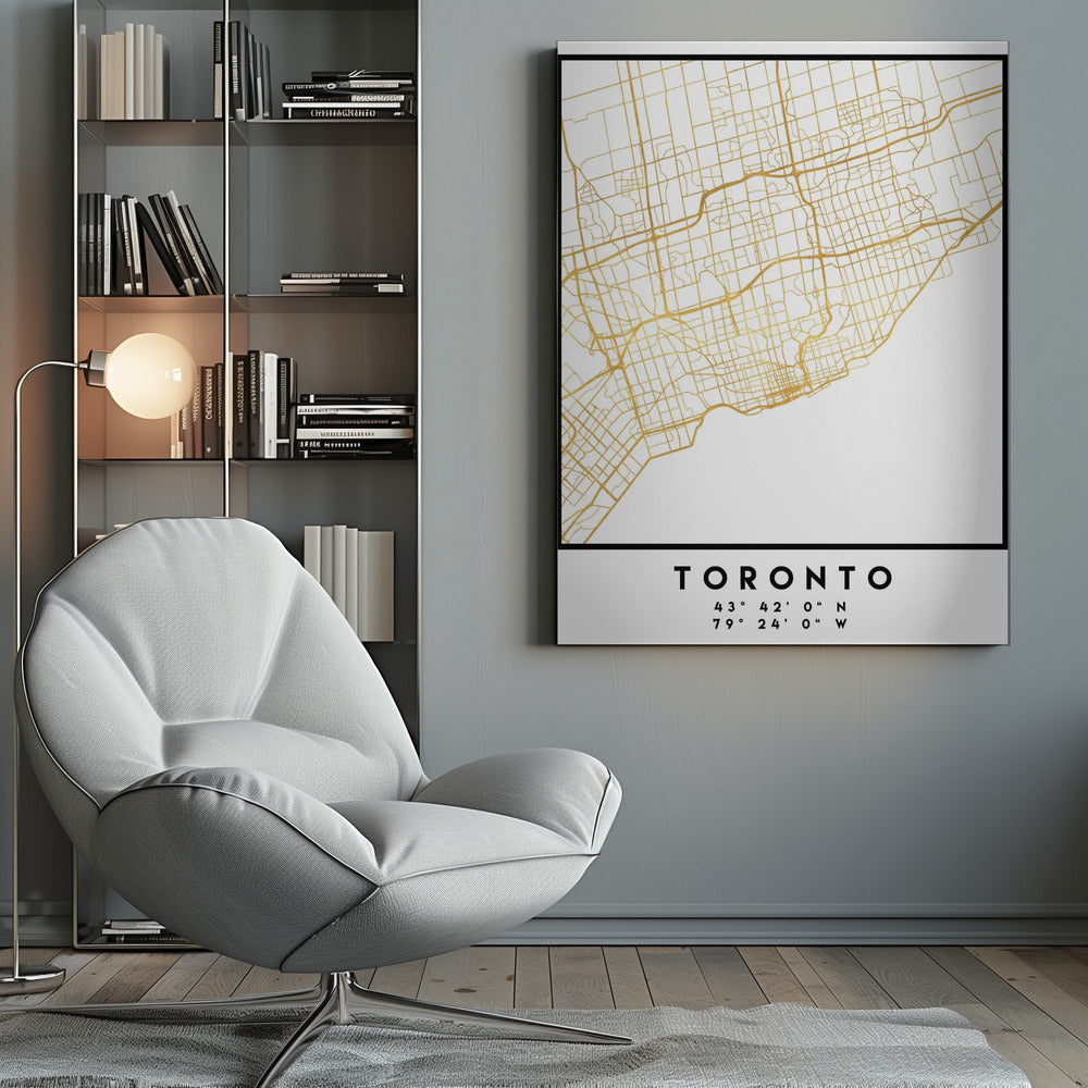 Décoration murale 1 Cartes 16 Toiles