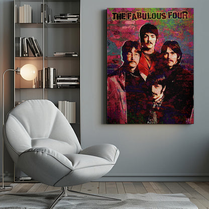 Décor mural Les Quatre Fantastiques
